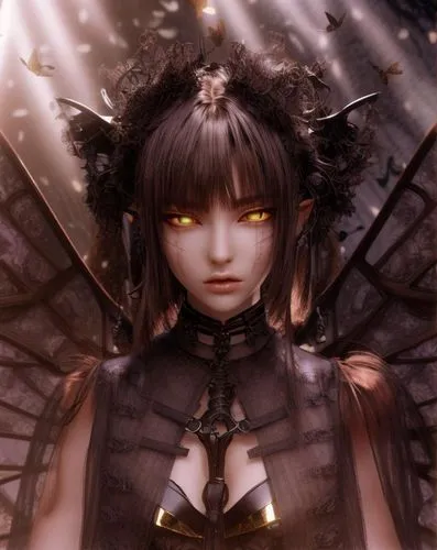 black angel,dark angel,fallen angel,crow queen,gentiana,archangel,gara,angel,queen of the night,black raven,angel's tears,evil fairy,angel’s tear,angel of death,winged heart,fire angel,baroque angel,fantasy portrait,vanessa (butterfly),nero