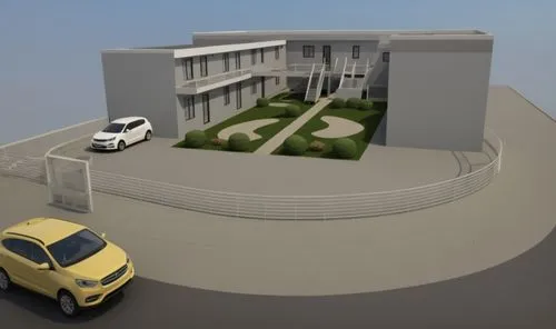 3d rendering,multi storey car park,school design,appartment building,modern building,car showroom,chancellery,new building,biotechnology research institute,parking lot under construction,parking syste