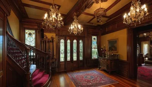 entrance hall,victorian room,ornate room,entryway,foyer,hallway,interior decor,dining room,home interior,driehaus,old victorian,millwork,entryways,royal interior,great room,dandelion hall,marylhurst,breakfast room,cochere,upstairs,Conceptual Art,Daily,Daily 28