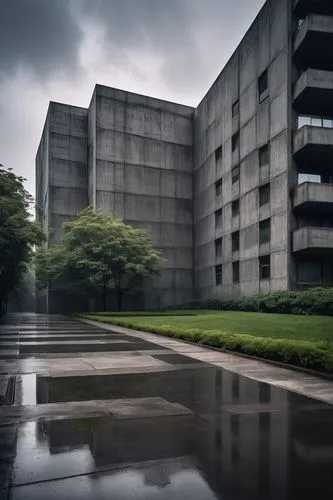 scampia,umist,brutalist,kansai university,heygate,rigshospitalet,cumbernauld,robarts,kaist,sanatoriums,hurricane benilde,block of flats,njitap,lasdun,thamesmead,apartment block,schulich,brutalism,fermilab,ufmg,Art,Classical Oil Painting,Classical Oil Painting 09