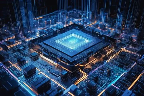 cyberview,cybercity,cybertown,cyberport,voxel,cyberscene,3d render,microdistrict,micropolis,microcomputer,tron,computer art,supercomputer,cyberia,cyberscope,fractal environment,cybernet,pentium,silico,computerized,Art,Artistic Painting,Artistic Painting 46