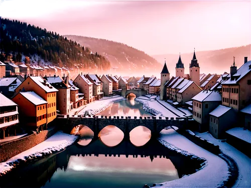 winter village,medieval town,alpine village,escher village,bryggman,bryggen,townscapes,winter background,bryggeri,oberland,rendalen,winter landscape,mountain village,riftwar,aurora village,icewind,winterplace,dawnstar,snowville,christmas landscape,Illustration,Vector,Vector 17