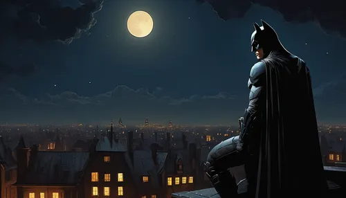 lantern bat,batman,night watch,bat,halloween background,night scene,bats,halloween poster,red hood,halloween illustration,superhero background,halloween wallpaper,sci fiction illustration,halloween night,super moon,caped,nite owl,night image,house silhouette,nocturnes,Art,Classical Oil Painting,Classical Oil Painting 06