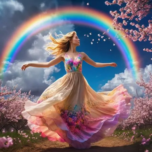 rainbow background,fantasy picture,faerie,fairies aloft,rainbow,rainbow and stars,faery,rosa 'the fairy,spring equinox,fairy queen,rainbow colors,rainbow rose,flower fairy,rainbow unicorn,little girl fairy,fairy,raimbow,colorful background,unicorn and rainbow,the festival of colors,Photography,Artistic Photography,Artistic Photography 15