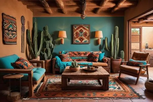 moroccan pattern,marrakesh,palmilla,interior decor,turquoise leather,marrakech,la kasbah,turquoise wool,cabana,contemporary decor,bohemian art,hacienda,morocco,color turquoise,boho art style,turquoise,casa,spanish tile,home interior,sitting room,Illustration,American Style,American Style 11