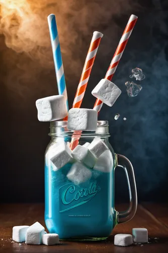 frozen drink,cocktail shaker,cinema 4d,plastic straws,blue mint,roumbaler straw,frozen carbonated beverage,soda straw,drinking straws,cold drink,crème de menthe,lolly jar,foamed sugar products,neon light drinks,candy jars,smoking cessation,product photography,spearmint,neon drinks,blender,Conceptual Art,Fantasy,Fantasy 09