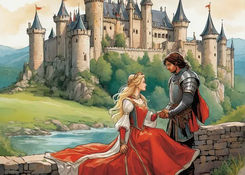 camelot,fairy tale,castles,a fairy tale,knight's castle,fairy tale castle,castle of the corvin,heroic fantasy,fairytale,fairy tales,castel,fairytale castle,fairytale characters,hamelin,fantasy picture,castleguard,bach knights castle,children's fairy tale,fairytales,castle,Conceptual Art,Fantasy,Fantasy 08