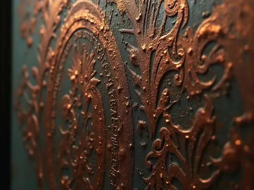 rusty door,embossed rosewood,metallic door,iron door,abstract gold embossed,metal embossing,wooden door,embossed,old door,carved wood,gilding,bronze wall,armoire,carved wall,patinated,leather texture,steel door,patterned wood decoration,rusty locks,embossing,Photography,General,Realistic