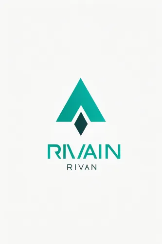 Design a minimalist Rivian logo with clean lines and a modern aesthetic.,logodesign,rarau,logotype,rinjani,ryokan,medical logo,ryan navion,rv,navi,karavan,company logo,social logo,evarami,logo header,