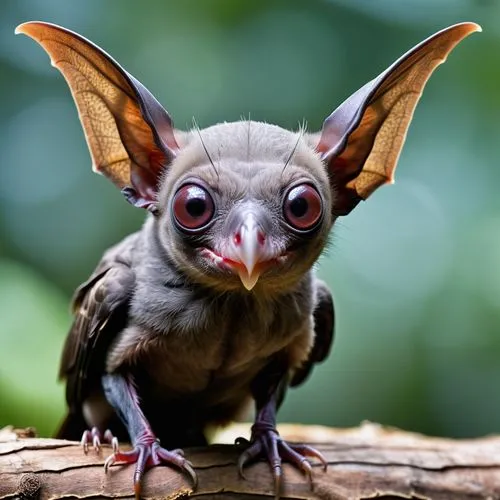 tropical bat,dutchbat,fruit bat,chimaeras,hipposideros,korowai,galagos,long eared,noctule,jarusombat,featherless,torbat,trico,vogelaeuglein,drepanidae,xylophanes,pteropus,rhinolophus,chiroptera,friarbird,Photography,General,Realistic