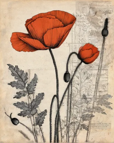 poppy, charcoal & white chalk on paper, 2012,coquelicot,red poppy on railway,red poppy,red poppies,poppies,poppy flowers,papaver,floral poppy,oriental poppy,digiscrap,iceland poppy,poppy plant,a coupl