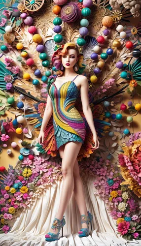 rolls of fabric,hoopskirt,rapunzel,flower wall en,colorful balloons,candy crush,colorful heart,candy island girl,candy,candy store,sugar candy,plus-size model,fallen colorful,easter-colors,candy pattern,fabric,crinoline,social,flower fairy,colorful background