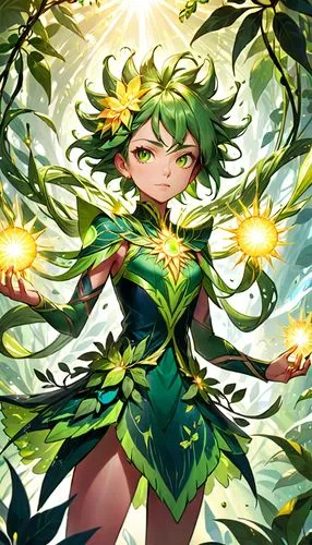 dryad,anahata,fae,medusa gorgon,monsoon banner,marie leaf,tiki,background ivy,flora,incarnate clover,goddess of justice,medusa,green aurora,navi,celestial chrysanthemum,gaia,spring leaf background,green dragon,rusalka,frame flora,Anime,Anime,General