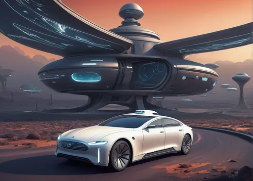 futuristic car,futuristic landscape,futuristic,futuristic art museum,mercedes ev,spaceship,moon car,bentley speed 8,autonomous driving,concept car,futuristic architecture,audi e-tron,jaguar xj,tesla,autonomous,tesla model s,tesla model x,infiniti,bentley continental supersports,space ship,Illustration,Abstract Fantasy,Abstract Fantasy 09