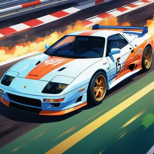 wanganella,gulf,vector,nsx,fiero,lamborghini diablo,rsr,eurobeat,automobile racer,vector art,racing road,iroc,supra,3d car wallpaper,racing machine,mobile video game vector background,game car,vector graphic,racecar,garrison,Illustration,Japanese style,Japanese Style 03