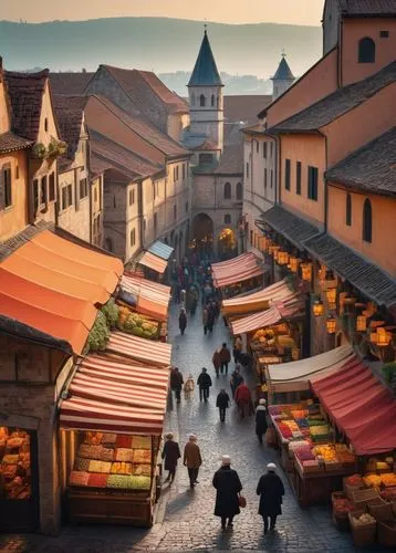 medieval market,marketplace,sibiu,grand bazaar,stalls,christmas market,greenmarket,markt,brasov,medieval street,bucovina,rothenburg,the market,covered market,townsmen,maramures,medieval town,spice market,asiago,korca,Illustration,Vector,Vector 06