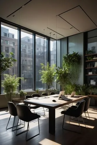 daylighting,modern office,interior modern design,associati,breakfast room,modern decor,contemporary decor,bureaux,penthouses,steelcase,loft,minotti,oticon,interior design,offices,working space,sunroom,andaz,appartement,study room,Illustration,Black and White,Black and White 08