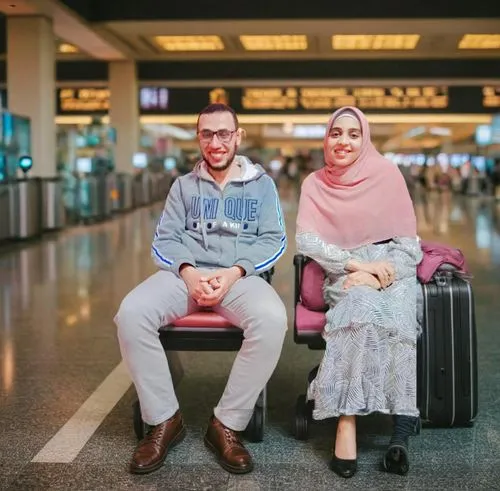 changi,couple goal,kuala lumpur,husband and wife,wife and husband,economic refugees,man and wife,travelers,muslim background,as a couple,dhabi,passengers,couple - relationship,digital nomads,doha,duba