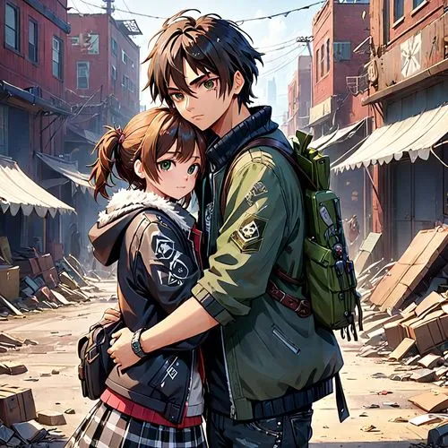 boy and girl,young couple,cg artwork,girl and boy outdoor,vintage boy and girl,gunkanjima,hands holding,reizei,little boy and girl,anime japanese clothing,protecting,valentines day background,beautiful couple,hand in hand,holding,lechona,ganai,romantic portrait,couple boy and girl owl,belfast,Anime,Anime,Realistic