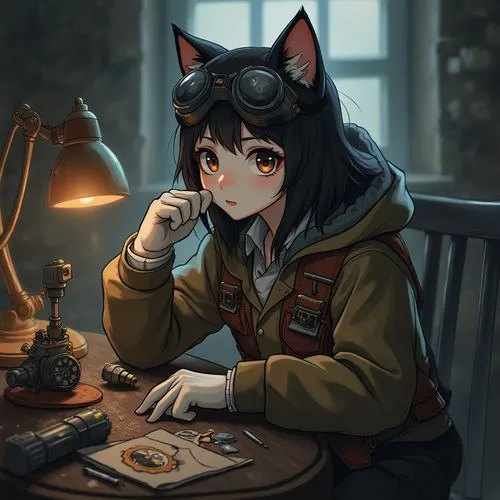 tenko,cat's cafe,neko,nya,renko,inuzuka