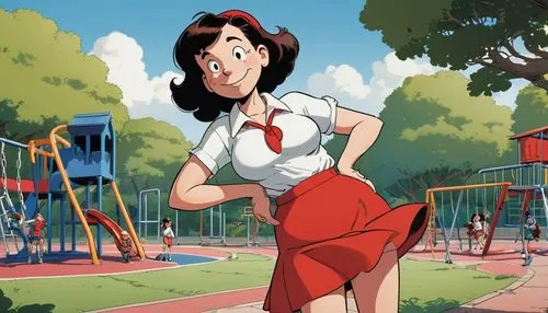 recess,school skirt,school uniform,pin-up girl,retro cartoon people,schoolgirl,nurse uniform,waitress,pin up girl,red skirt,rockabella,pencil skirt,two-point-ladybug,retro pin up girl,stewardess,retro girl,animated cartoon,school clothes,pinocchio,mari makinami,Illustration,Children,Children 02