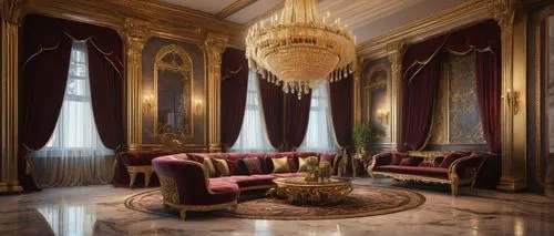 ornate room,luxury home interior,luxurious,royal interior,marble palace,neoclassical,interior decoration,napoleon iii style,interior decor,luxury,interior design,great room,luxury property,luxury hotel,art deco,sitting room,crown palace,neoclassic,luxury bathroom,ballroom,Illustration,Paper based,Paper Based 01