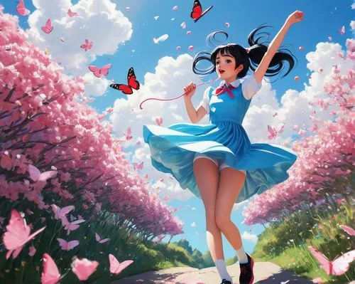 alice in wonderland,japanese sakura background,wonderland,flower fairy,spring background,butterfly background,sakura background,alice,falling flowers,springtime background,vanessa (butterfly),rosa ' the fairy,julia butterfly,fairy,rosa 'the fairy,fairy world,sky butterfly,spring greeting,chasing butterflies,flying girl,Photography,Black and white photography,Black and White Photography 13