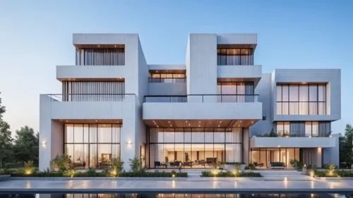 modern architecture,modern house,baladiyat,damac,cubic house,cube house,Photography,General,Realistic