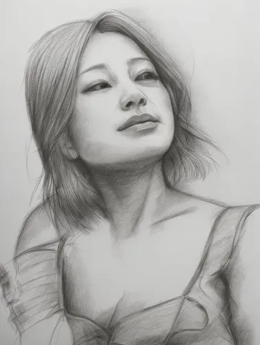 slow charcoal drawing,asian woman,rgd,girl drawing,underdrawing,graphite,drawing mannequin,sketched,girl portrait,pencil drawing,krita,woman portrait,vietnamese woman,pencil and paper,charcoal drawing