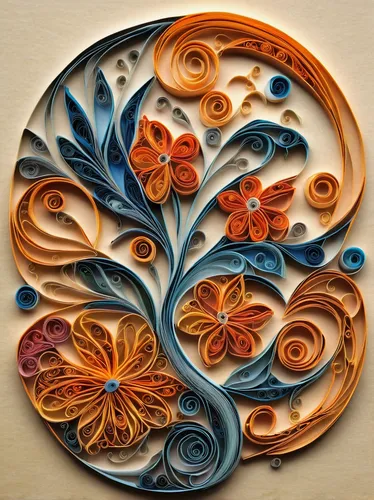 ceramic tile,decorative art,glass painting,flower art,wood art,orange floral paper,decorative fan,fractals art,art nouveau design,fractal art,trivet,flower mandalas,flowers mandalas,flora abstract scrolls,decorative plate,water lily plate,heart and flourishes,wood carving,flower painting,clay tile,Illustration,Retro,Retro 19