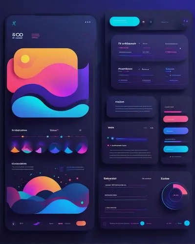 flat design,dribbble,landing page,gradient effect,color picker,mermaid vectors,ux,portfolio,circle icons,color circle articles,web mockup,design elements,80's design,rainbow color palette,infographic elements,palette,processes icons,waves circles,blackmagic design,abstract design,Art,Artistic Painting,Artistic Painting 41