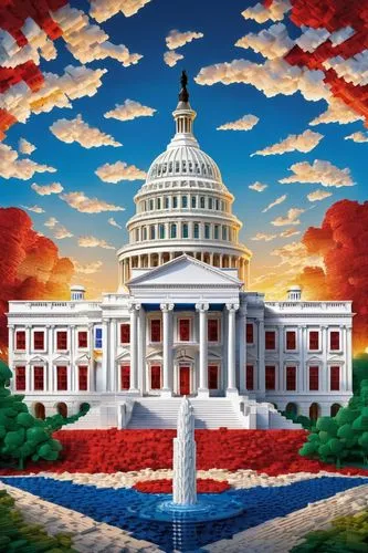 capitol,united states of america,united state,the white house,governed,united states,congresspeople,pluribus,u s,republicain,white house,congressionally,americom,republics,america,apolitical,dc,capitol building,usrc,whitehouse,Illustration,Realistic Fantasy,Realistic Fantasy 39