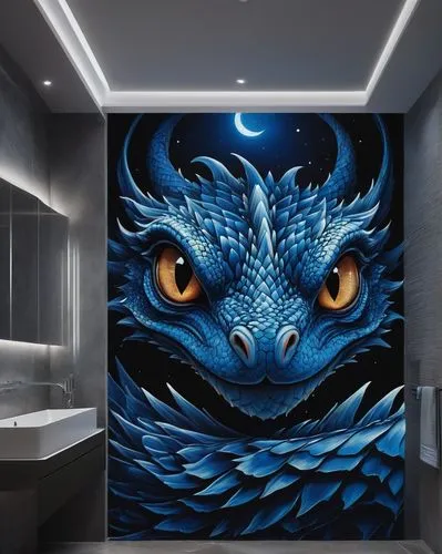 owl art,owl background,wall decoration,wall decor,wall art,painted dragon,owl-real,griffon bruxellois,owl pattern,wall painting,wall lamp,dragon design,modern decor,gryphon,owl,decoration bird,aquarium decor,garuda,large owl,blue room,Art,Classical Oil Painting,Classical Oil Painting 33