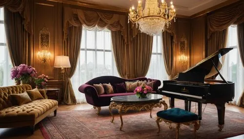 steinway,grand piano,the piano,steinways,great room,ornate room,parlor,boesendorfer,claridge,bechstein,concerto for piano,bosendorfer,luxury home interior,lanesborough,opulently,victorian room,claridges,ritzau,pianoforte,play piano,Illustration,Paper based,Paper Based 18