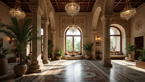 amanresorts,alcazar of seville,emirates palace hotel,lobby,dorne,alcazar,moroccan pattern,entrance hall,hotel lobby,royal palms,royal interior,riad,persian architecture,qasr al watan,foyer,interior decor,the palm,anantara,marrakesh,the cairo