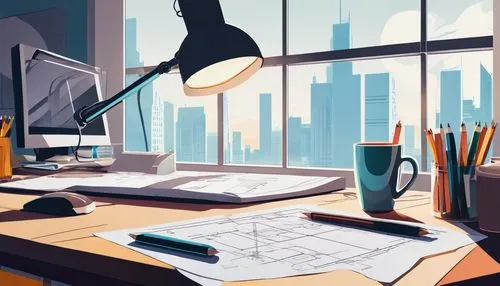 workspace,working space,office desk,desk,desk lamp,blur office background,work space,study room,workspaces,work desk,background vector,modern office,study,desk top,overwork,office,creative office,offices,background design,workstation,Illustration,Japanese style,Japanese Style 06