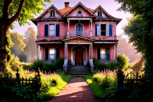 victorian house,victorian,houses clipart,witch's house,little house,old home,house painting,lonely house,house silhouette,old house,doll's house,wooden house,ancient house,small house,house,two story house,the threshold of the house,house drawing,witch house,house shape,Conceptual Art,Oil color,Oil Color 06