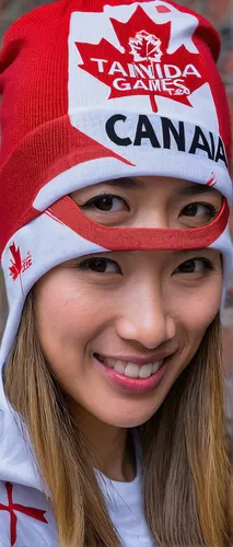 Yvette Yong Canada Bliss Tribute Hat toque Pan Am Games Team Canada,canadian,canada,canadian flag,canada air,canadas,las canadas,buy weed canada,canada cad,canadian fir,maple leaf red,canoe sprint,wes