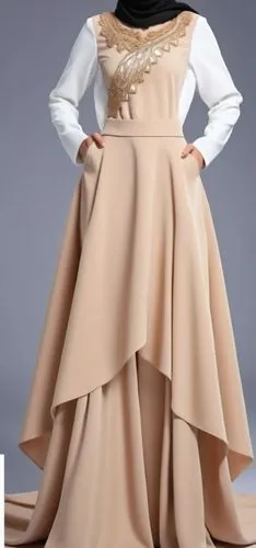 a floor-length dress,tahiliani,abayas,abaya,kurung,dress form,Photography,General,Realistic