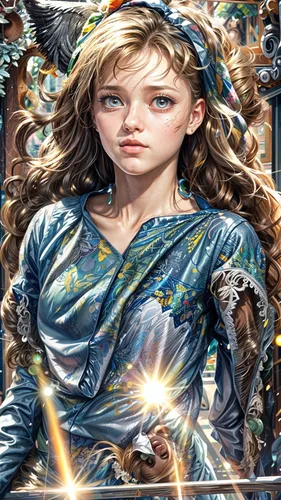 margaery,margairaz,tsuneo,joan of arc,fairie,seregil,galadriel,frigga,valerian,westerfeld,amano,belldandy,dazzler,sci fiction illustration,heroic fantasy,ceromitia,planescape,promethea,portrait background,elfquest