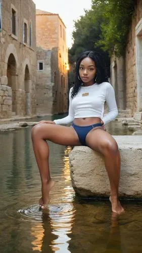 akuapem,khia,photoshoot with water,joi,ayanda,naomi