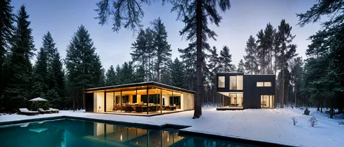 chalet,winter house,finland,finnish lapland,timber house,small cabin