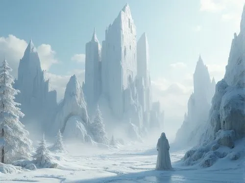 icewind,ice castle,ice planet,ice landscape,snow landscape,northrend,tunheim,coldharbour,winterfell,jotunheim,snow scene,hyperboreans,tirith,winter landscape,winter background,snowy landscape,fantasy landscape,cryosphere,winterflood,hoarfrost,Photography,General,Realistic