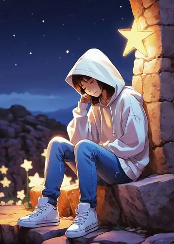 boy praying,lonely child,hoodie,killua,lonely,would a background,2d,to be alone,soundcloud icon,man praying,music background,lonliness,alone,creative background,sorrow,art background,killua hunter x,tracksuit,background images,campfire,Conceptual Art,Daily,Daily 03