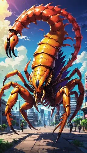 kabushiki,anansi,bakugan,scorpion,eraiba,kabuya,crab 2,gopendra,fire beetle,crab 1,crab,cimaron,chakramon,the beach crab,betaferon,kokopo,ten-footed crab,giant spider,kurumada,inotera,Illustration,Japanese style,Japanese Style 03