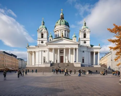 gendarmenmarkt,st ursenkathedrale,lavra,jesuit church,viena,smolny,katholikon,baroque monastery church,saint isaac's cathedral,berlin cathedral,evangelical cathedral,eparchy,church of christ,minor basilica,saint petersbourg,staatskapelle,basilika,vilnius,saintpetersburg,basilius,Art,Classical Oil Painting,Classical Oil Painting 40