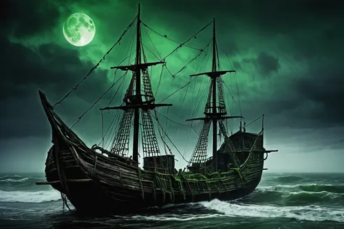 green sail black,green aurora,ghost ship,galleon ship,arklow rogue,patrol,viking ship,galleon,sea sailing ship,pirate ship,viking ships,trireme,arklow wind,maelstrom,sea fantasy,sail ship,sailing ship,longship,full-rigged ship,green dragon,Photography,Artistic Photography,Artistic Photography 13