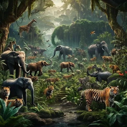 forest animals,tropical animals,woodland animals,animal world,animals hunting,wild animals crossing,wild animals,deep zoo,animal kingdom,jungle,animalia,animal migration,tropical jungle,exotic animals,safari,hunting scene,mammals,king of the jungle,animals,animal lane,Photography,General,Fantasy