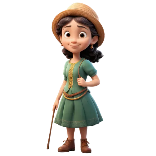 agnes,dorthy,disney character,liesel,tiana,cute cartoon character,Anime,Anime,Cartoon