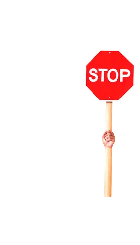 Stop sign, octagon shape, red background, white border, bold black font, "STOP" text, reflective material, slight rust, worn out edges, standing upright, morning sunlight, shallow depth of field, 3/4 